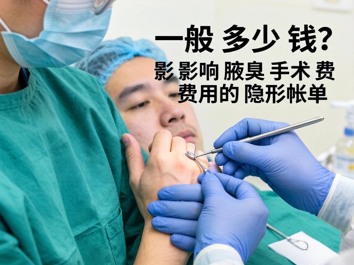 腋臭手术一般多少钱？影响腋臭手术费用的隐形账单