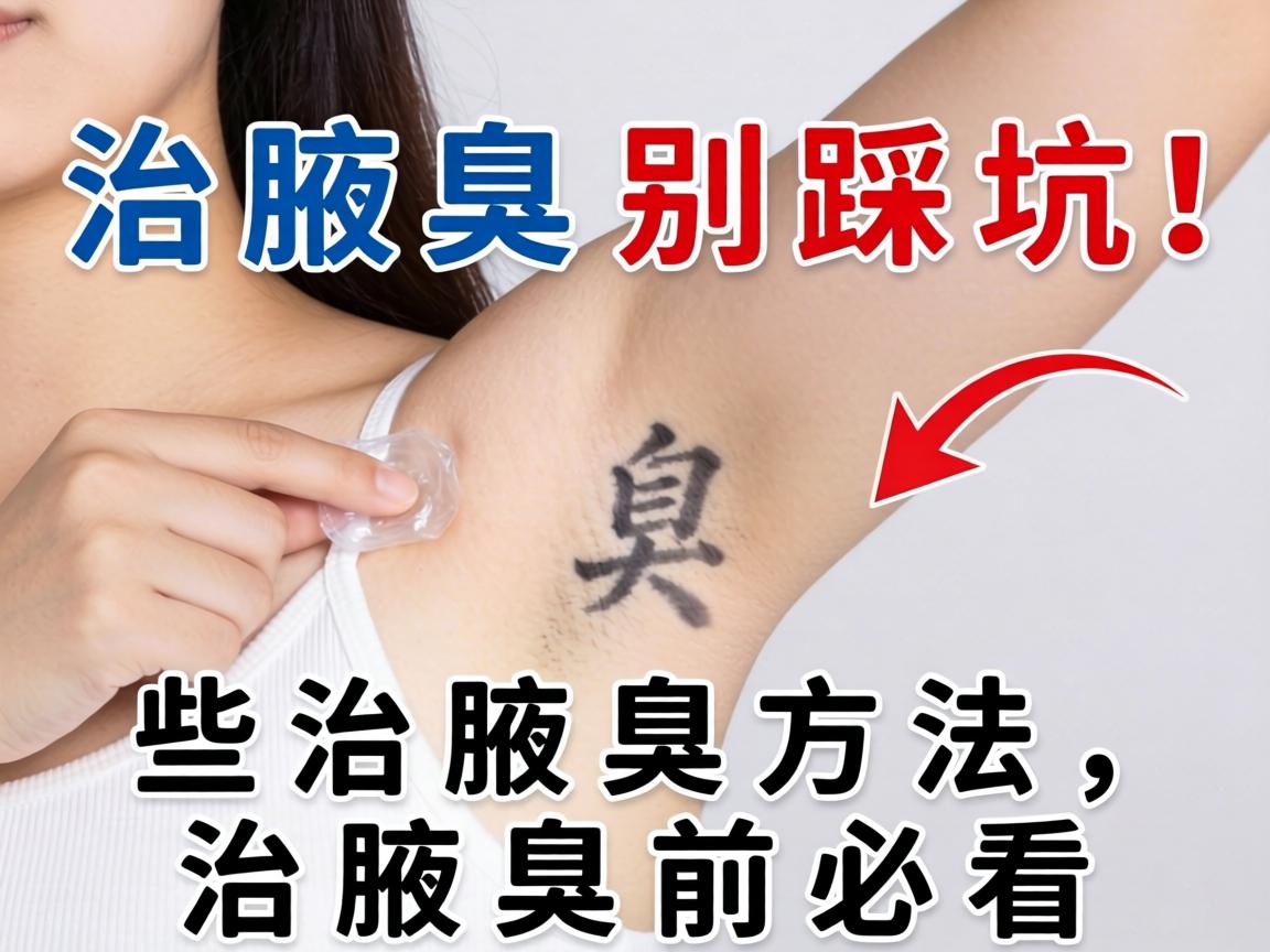 治腋臭别踩坑！这些治腋臭方法，治腋臭前必看