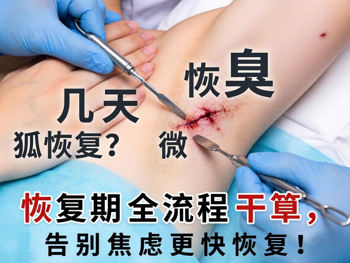 狐臭微创手术几天恢复？恢复期全流程干货，告别焦虑更快恢复！