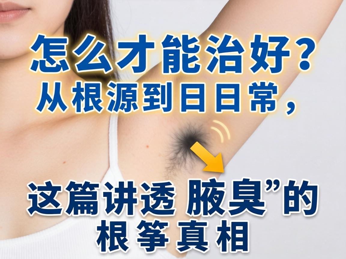 腋臭怎么才能治好？从根源到日常，这篇讲透腋臭的根治真相