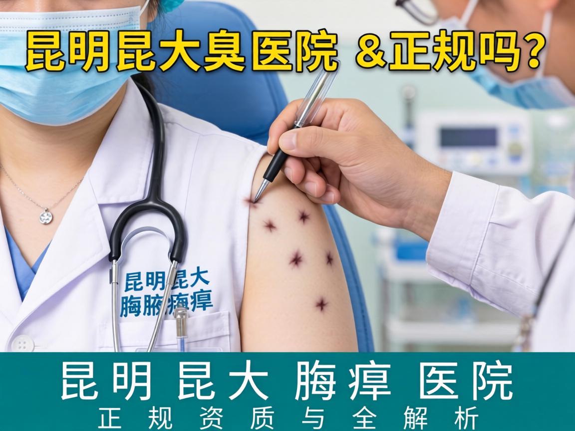 昆明昆大腋臭医院正规吗？昆明昆大腋臭医院正规资质全解析