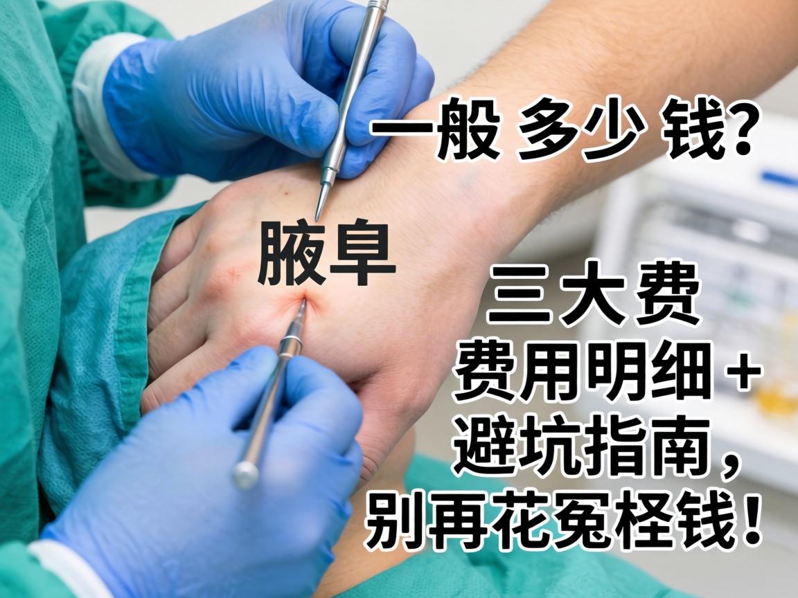 腋臭手术一般多少钱？三大费用明细+避坑指南，别再花冤枉钱！