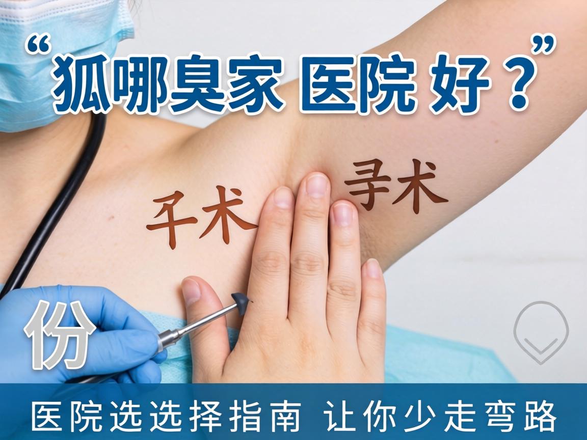 狐臭手术哪家医院好？这份医院选择指南让你少走弯路