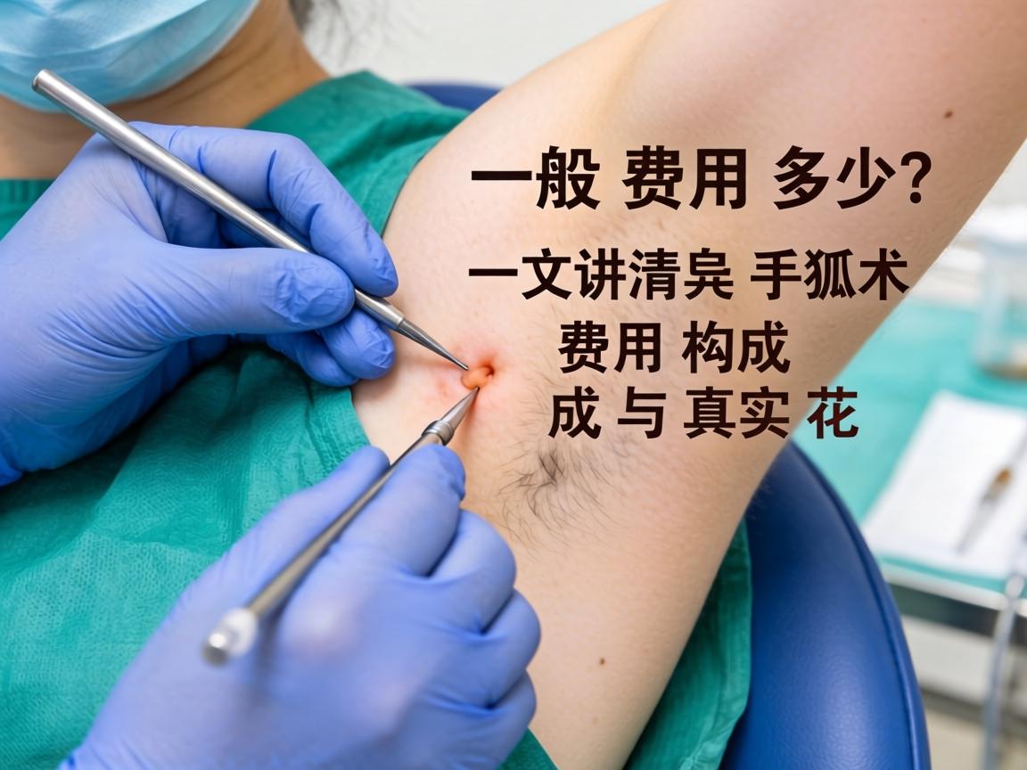 狐臭手术一般费用多少？一文讲清狐臭手术费用构成与真实花费