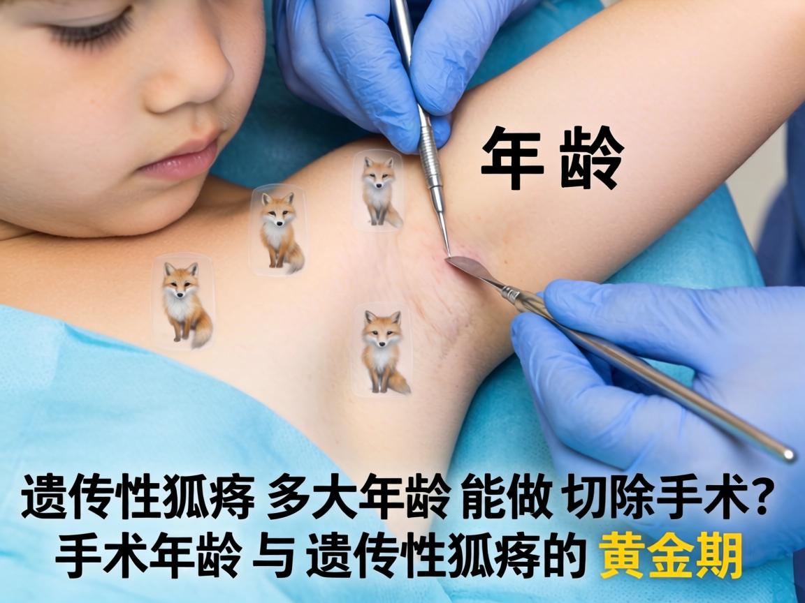 遗传性狐臭手术年龄，孩子遗传性狐臭多大年龄能做切除手术？手术年龄与遗传性狐臭的黄金期