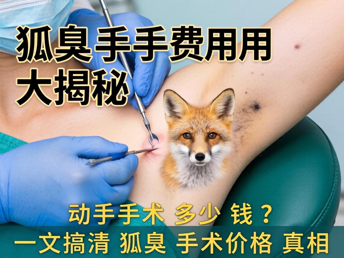 狐臭手术费用大揭秘，动手术多少钱？一文搞清狐臭手术价格真相