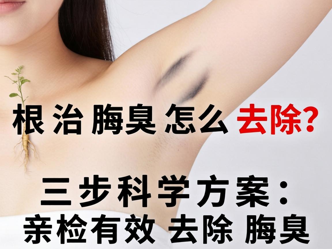 根治腋臭怎么去除？三步科学方案，亲测有效去除腋臭