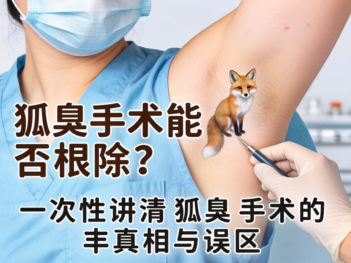 狐臭手术能否根除?一次性讲清狐臭手术的真相与误区 狐臭手术能否根除?一次性讲清狐臭手术的真相与误区