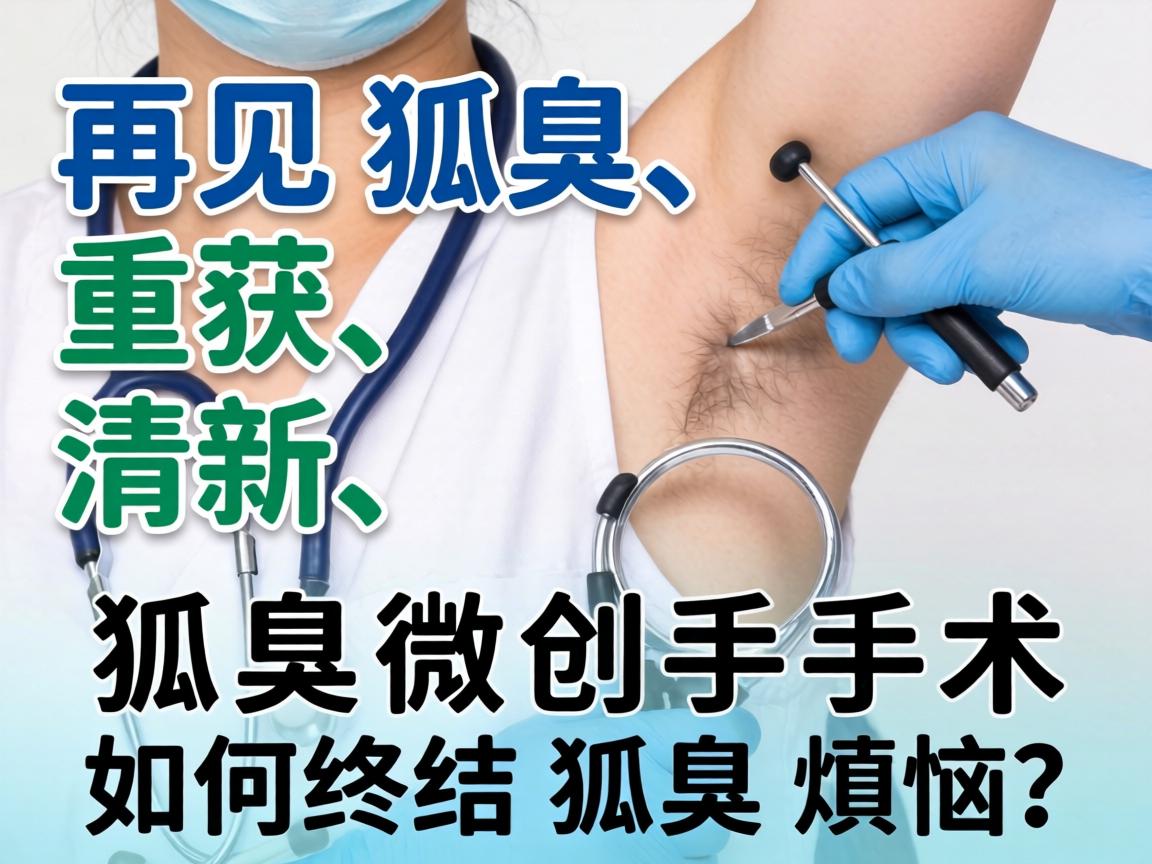 再见狐臭，重获清新，狐臭微创手术如何终结狐臭烦恼？