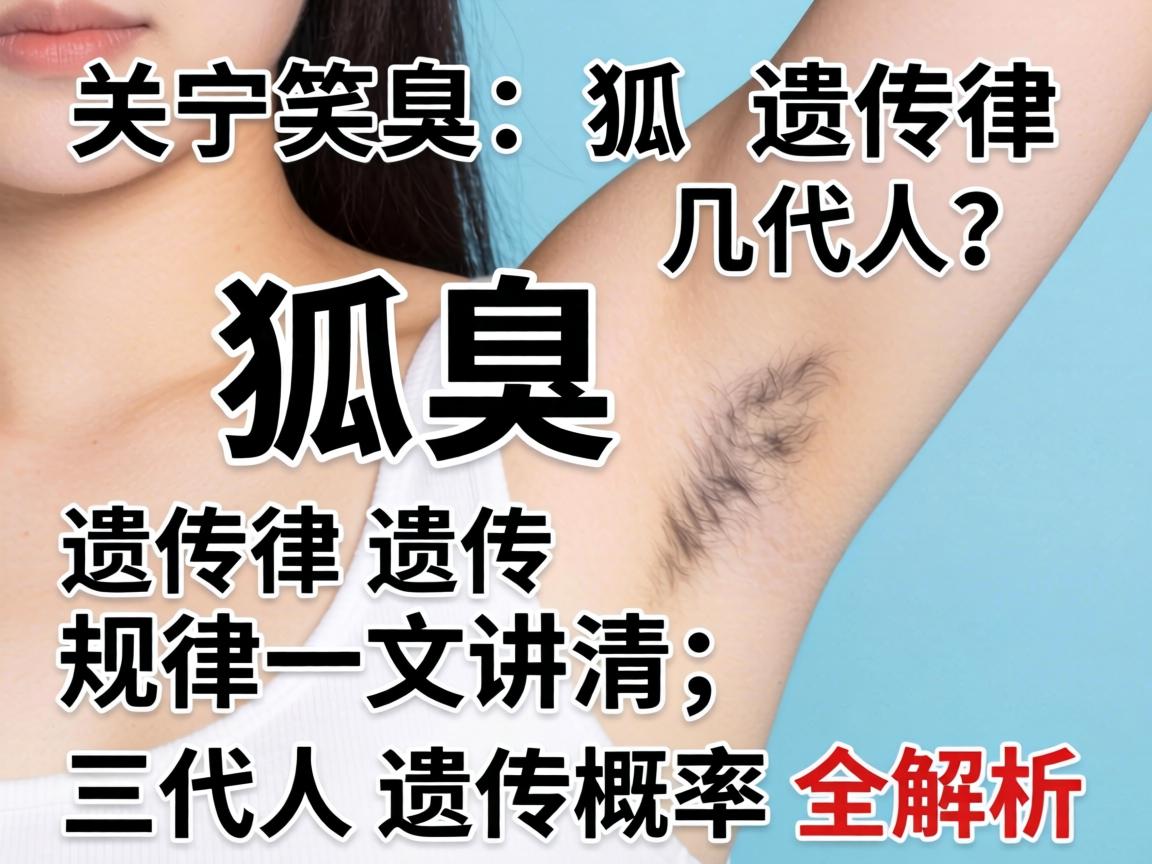 狐臭遗传几代人？狐臭遗传规律一文讲清，三代人遗传概率全解析
