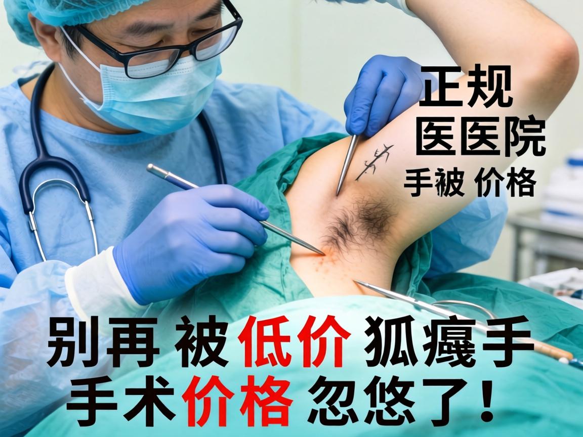 正规医院狐臭手术价格,别再被低价狐臭手术价格忽悠了! 正规医院狐臭手术价格,别再被低价狐臭手术价格忽悠了!