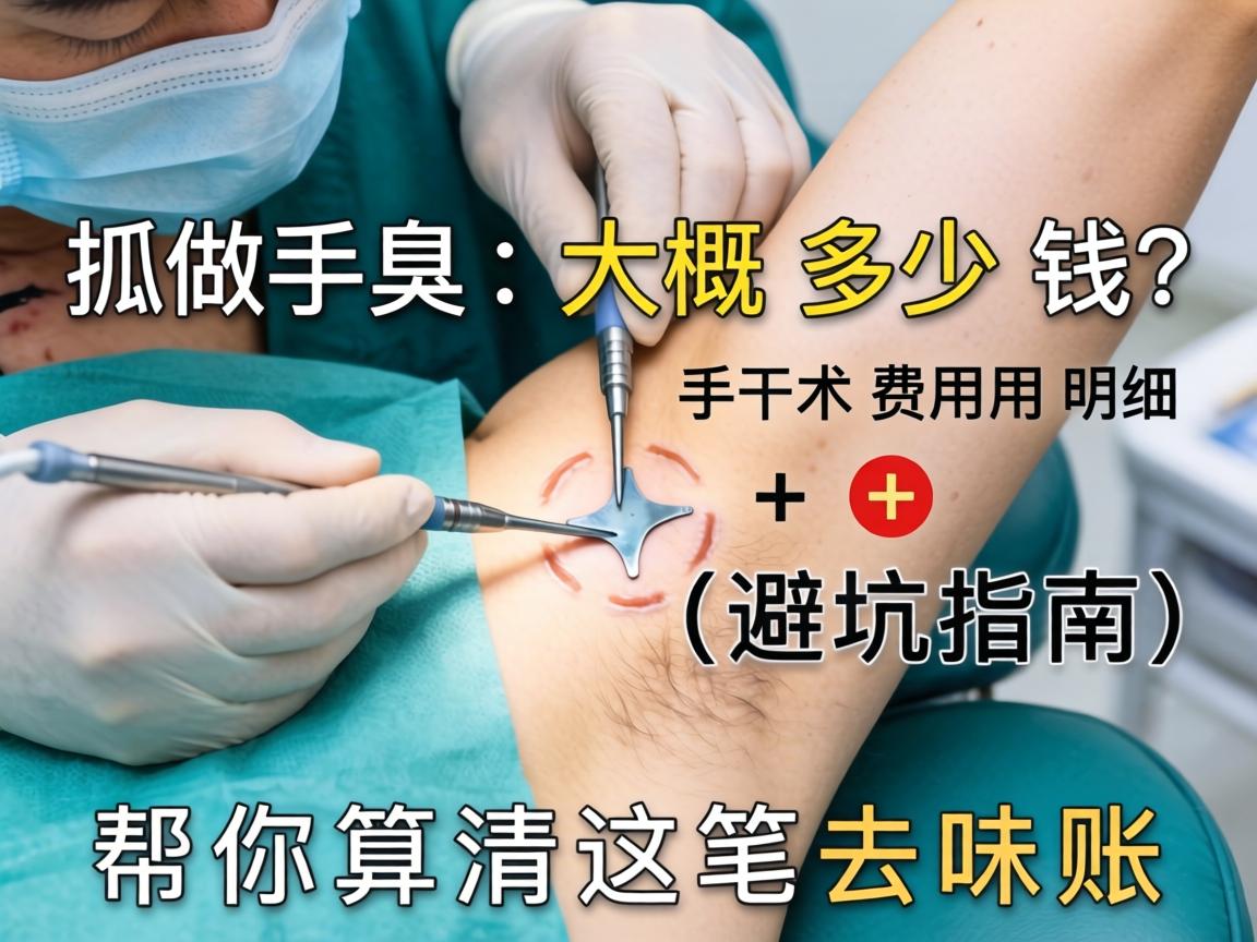 狐臭做手术大概多少钱？手术费用明细+避坑指南，帮你算清这笔去味账