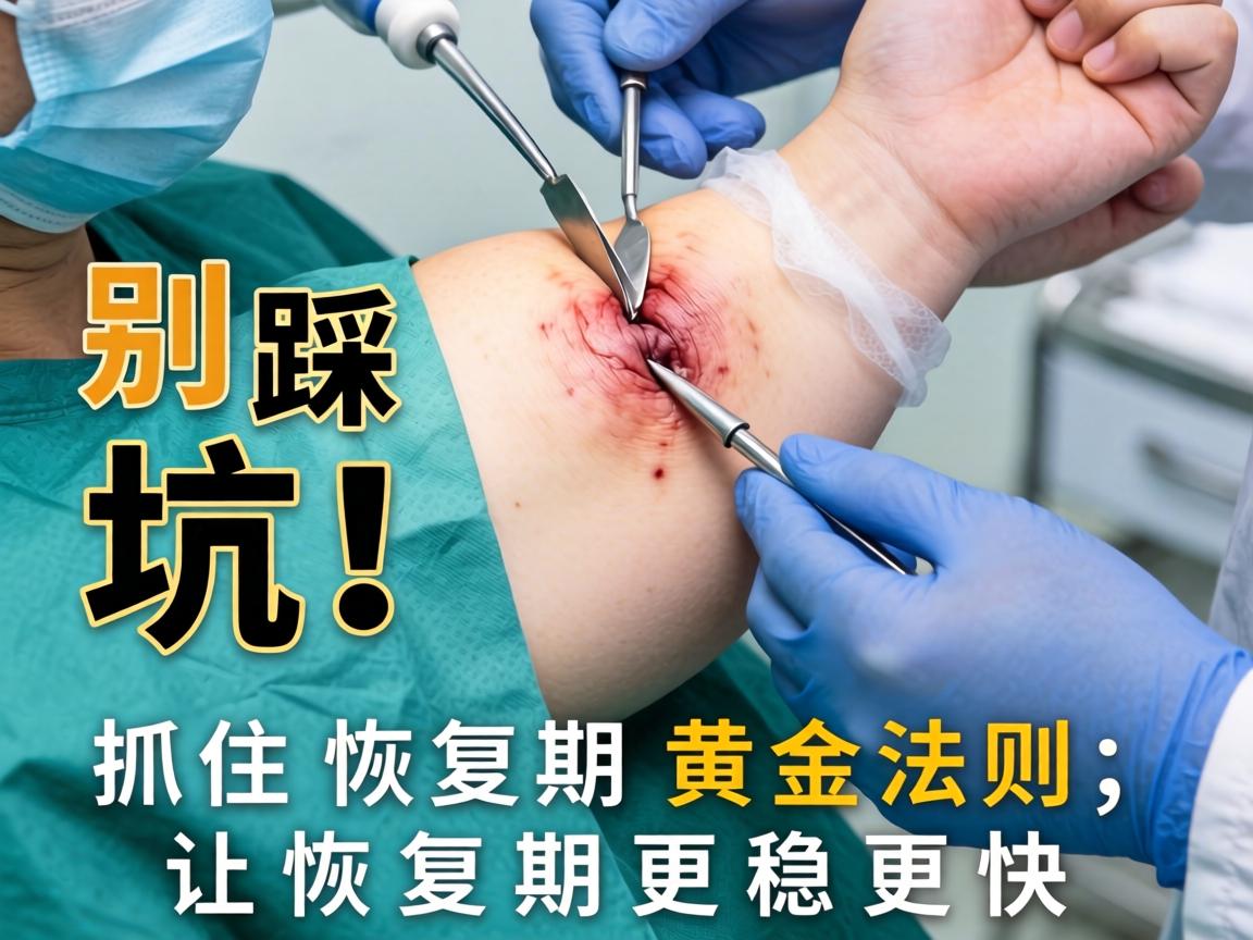 腋臭微创手术后，别踩坑！抓住恢复期黄金法则，让恢复期更稳更快