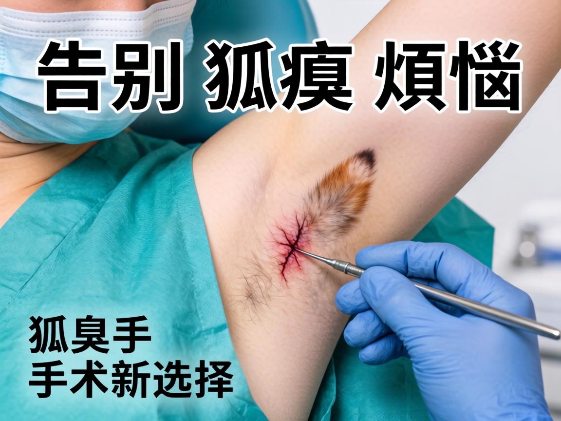 狐臭微创手术，告别狐臭烦恼，狐臭手术新选择