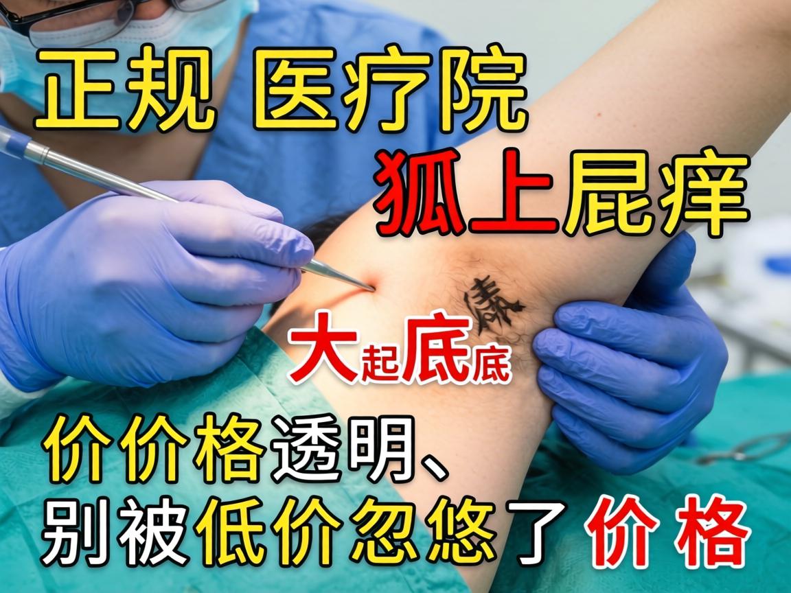 正规医院狐臭手术价格大起底，价格透明，别被低价忽悠了价格