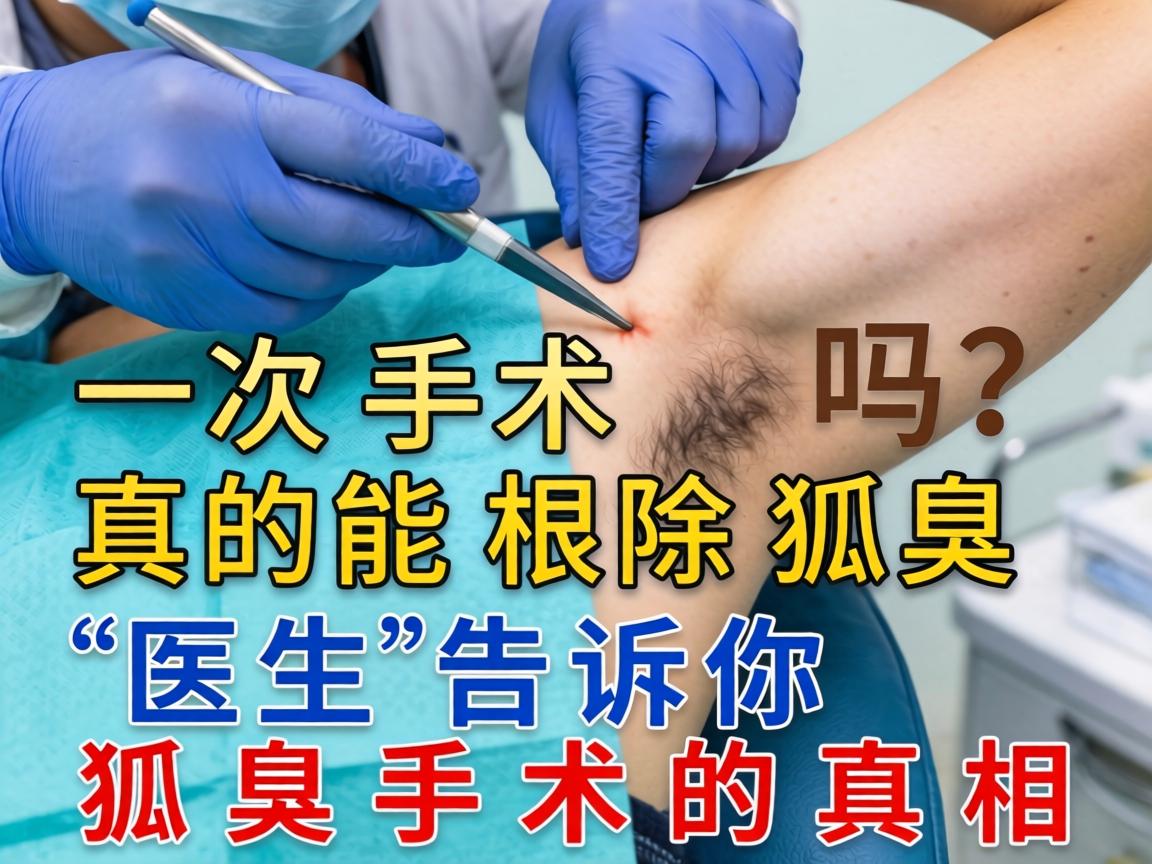 狐臭手术根除，一次手术真的能根除狐臭吗？医生告诉你狐臭手术的真相