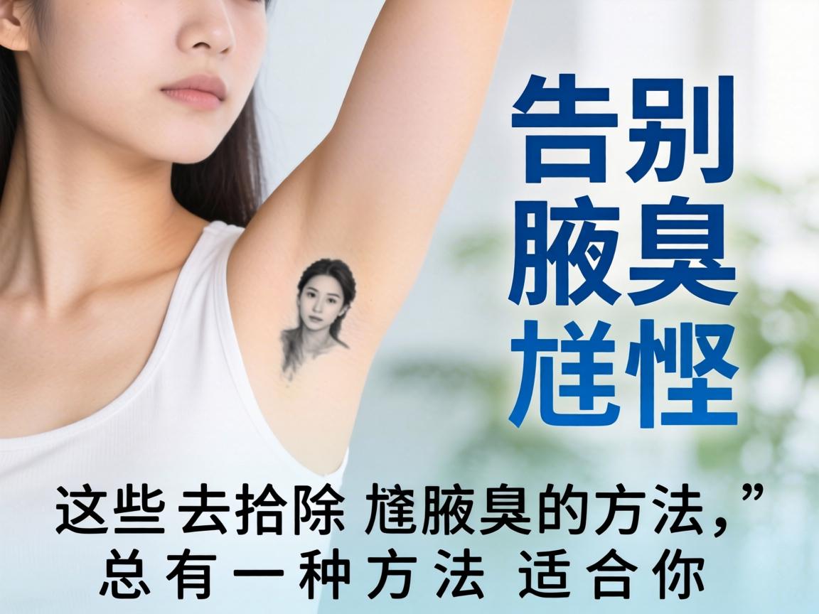 告别腋臭尴尬，这些去除腋臭的方法，总有一种方法适合你