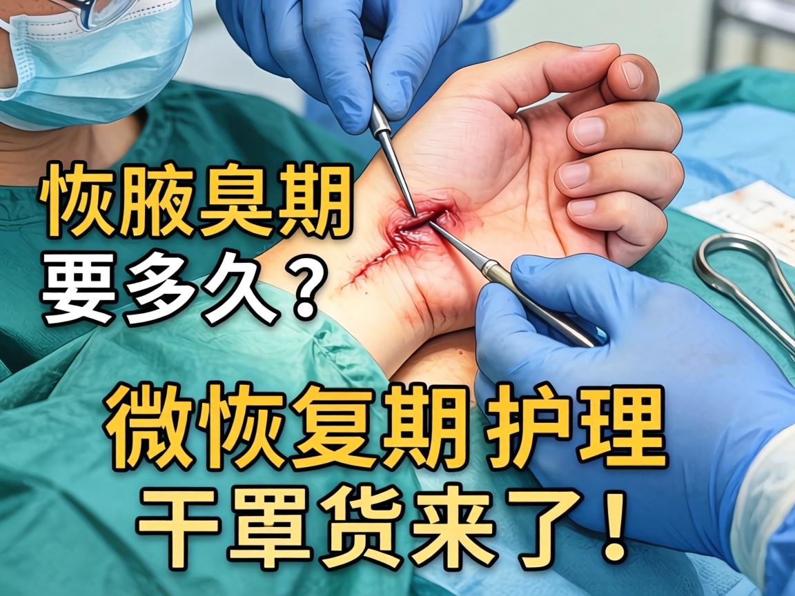 腋臭微创手术后恢复期要多久?恢复期护理干货来了! 腋臭微创手术后恢复期要多久?恢复期护理干货来了!