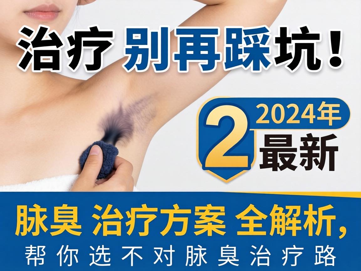 腋臭治疗别再踩坑！2024年最新腋臭治疗方案全解析，帮你选对腋臭治疗路