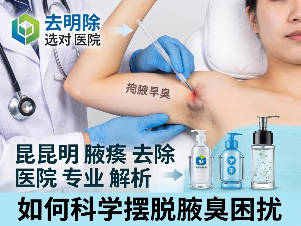 腋臭去除选对医院，昆明腋臭去除医院专业解析，如何科学摆脱腋臭困扰