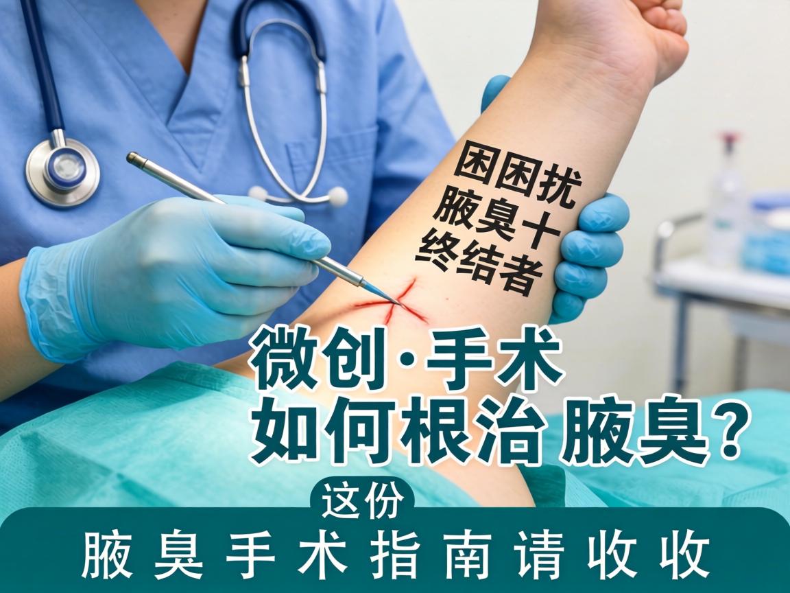 腋臭困扰终结者,微创手术如何根治腋臭?这份腋臭手术指南请收好 腋臭困扰终结者,微创手术如何根治腋臭?这份腋臭手术指南请收好