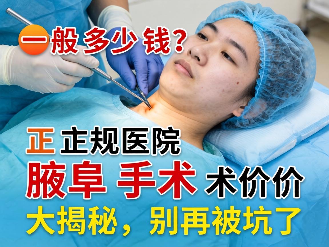 腋臭手术一般多少钱？正规医院腋臭手术价格大揭秘，别再被坑了