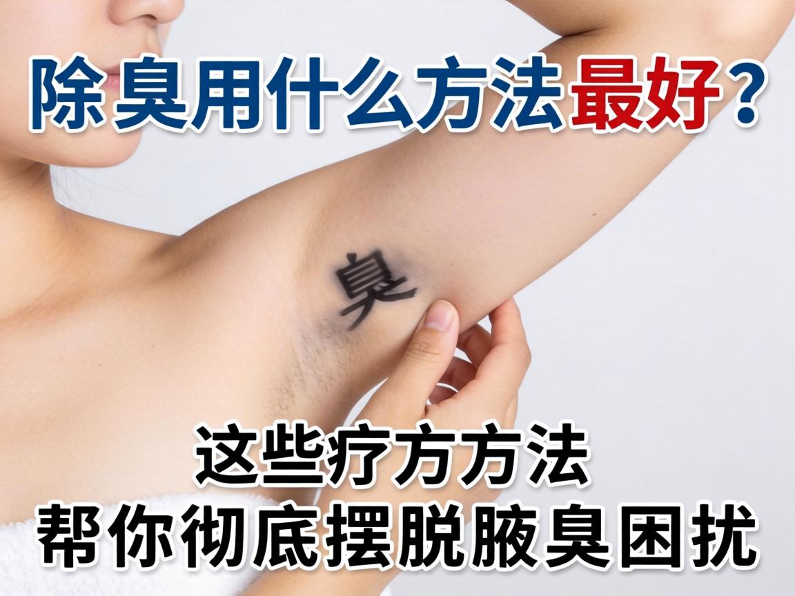 除腋臭用什么方法最好？这些方法帮你彻底摆脱腋臭困扰