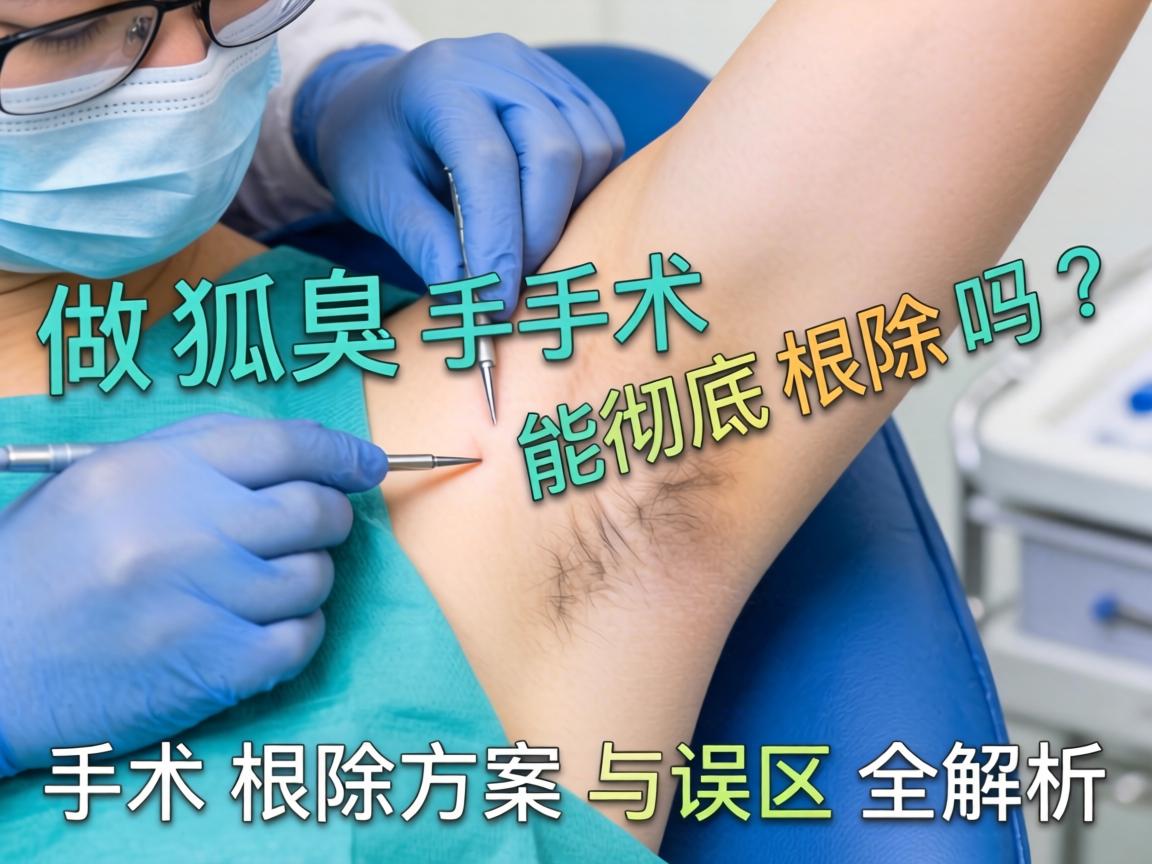 做狐臭手术能彻底根除吗？手术根除方案与误区全解析