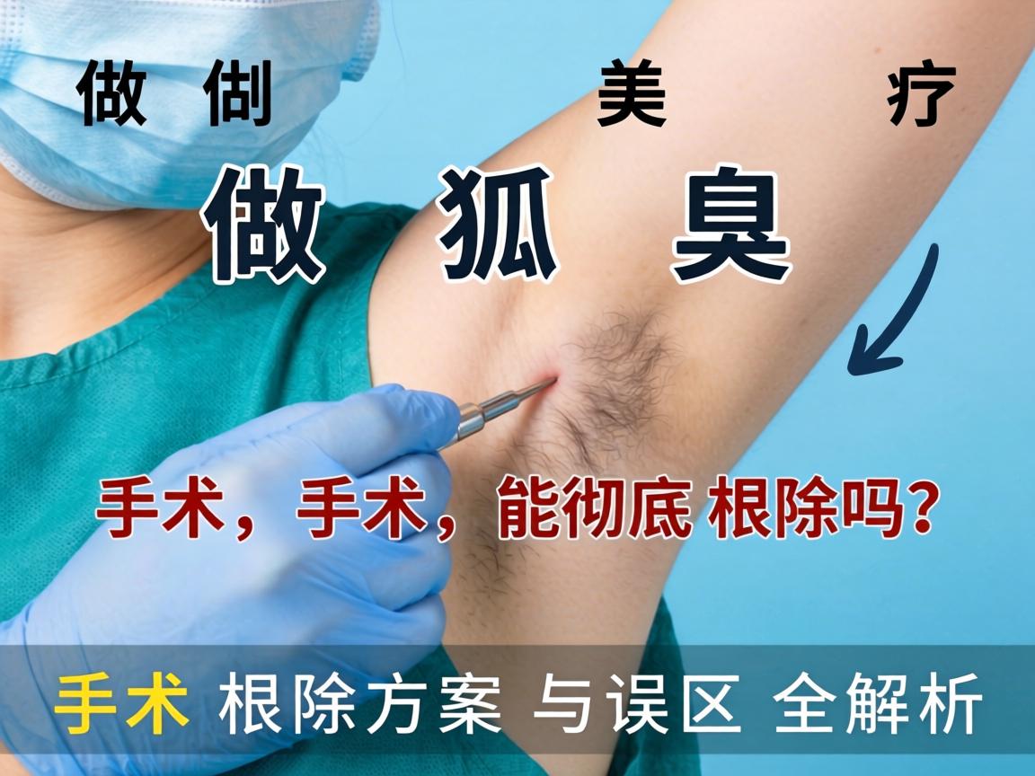 做狐臭手术能彻底根除吗？手术根除方案与误区全解析