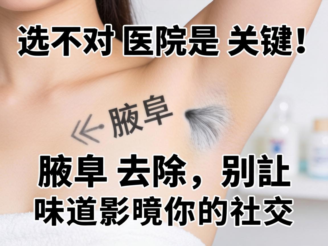 腋臭去除，选对医院是关键！腋臭去除，别让味道影响你的社交