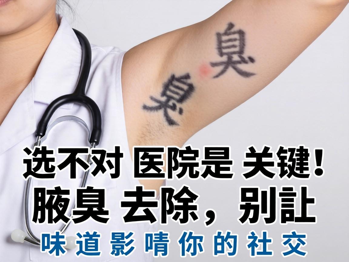 腋臭去除，选对医院是关键！腋臭去除，别让味道影响你的社交