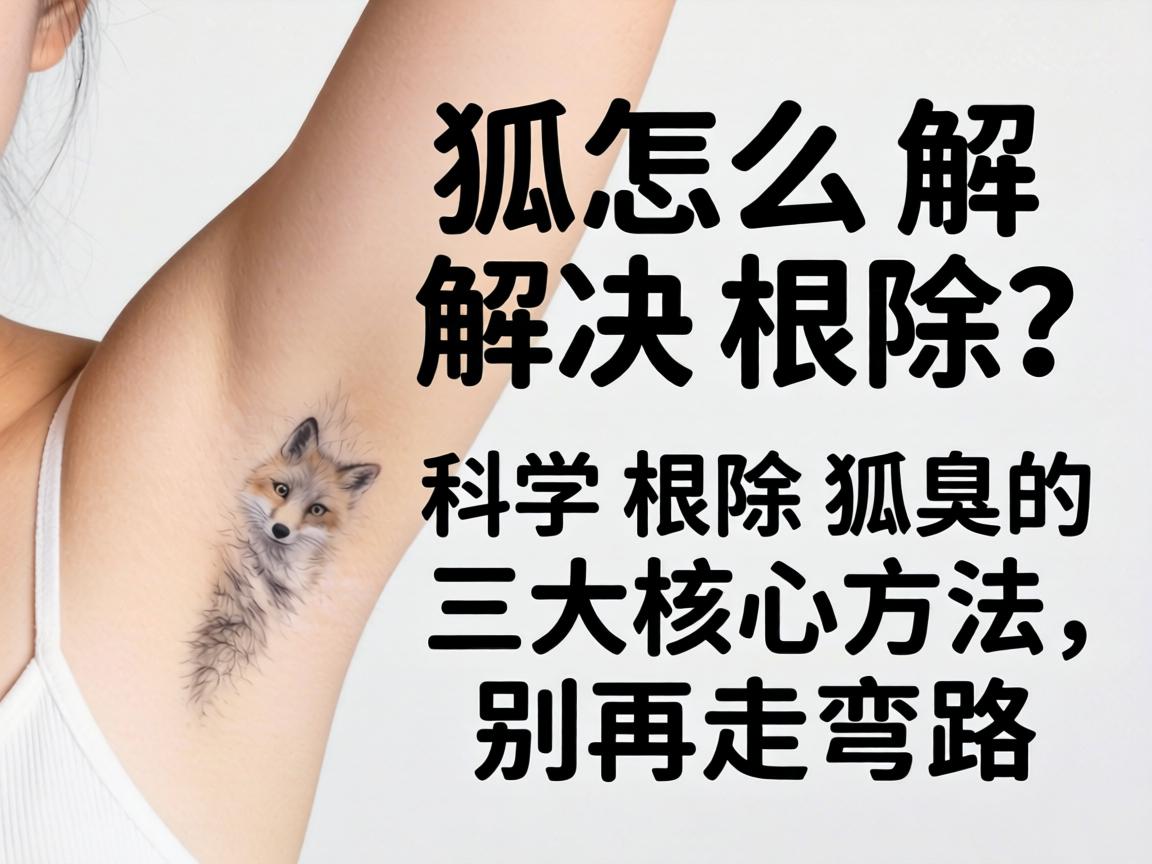 狐臭怎么解决根除？科学根除狐臭的三大核心方法，别再走弯路