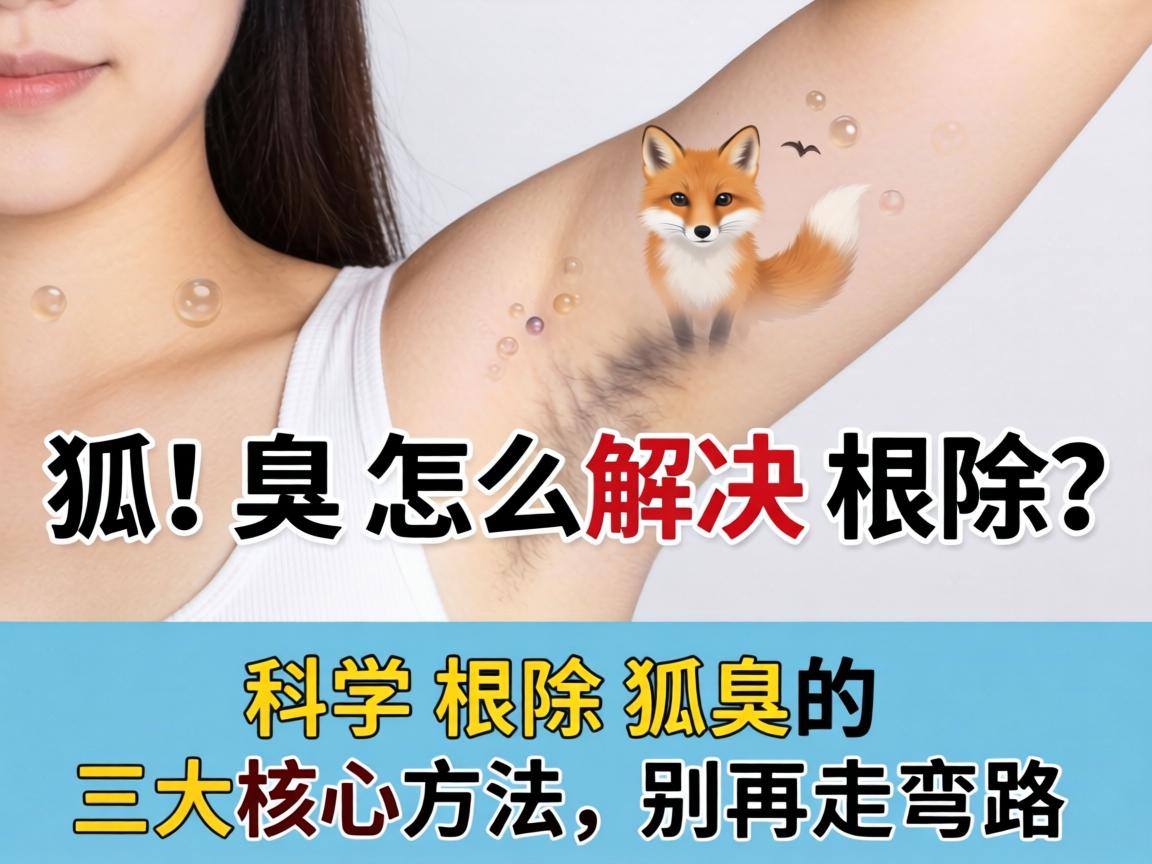 狐臭怎么解决根除？科学根除狐臭的三大核心方法，别再走弯路