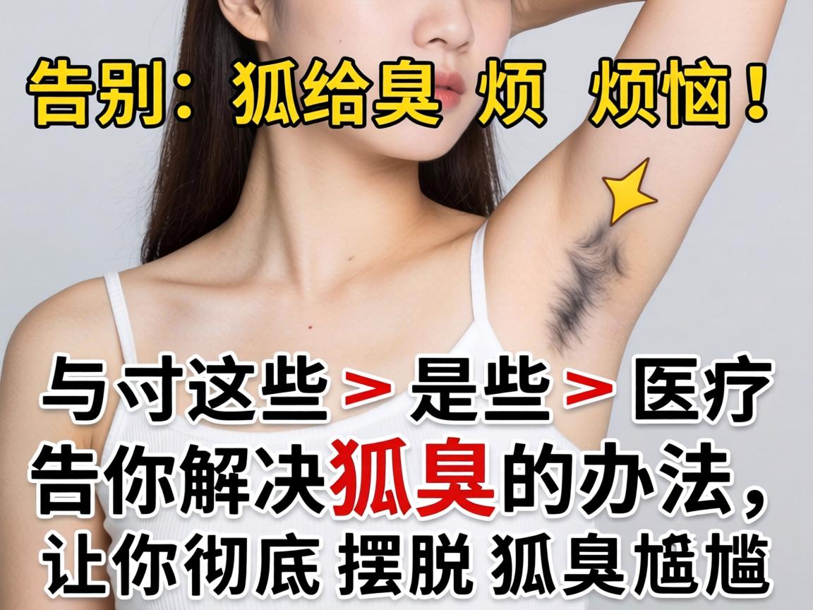 告别狐臭烦恼！这些解决狐臭的办法，让你彻底摆脱狐臭尴尬