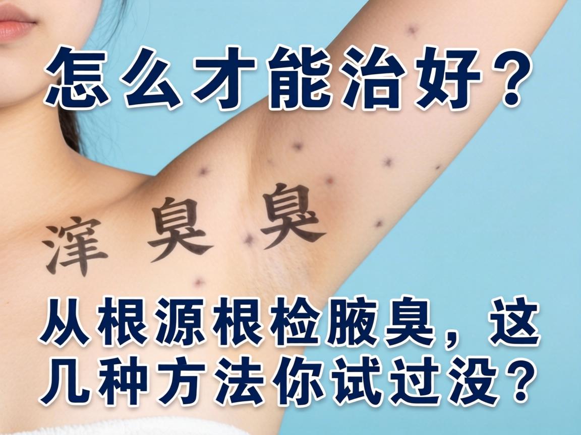 腋臭怎么才能治好？从根源根治腋臭，这几种方法你试过没？