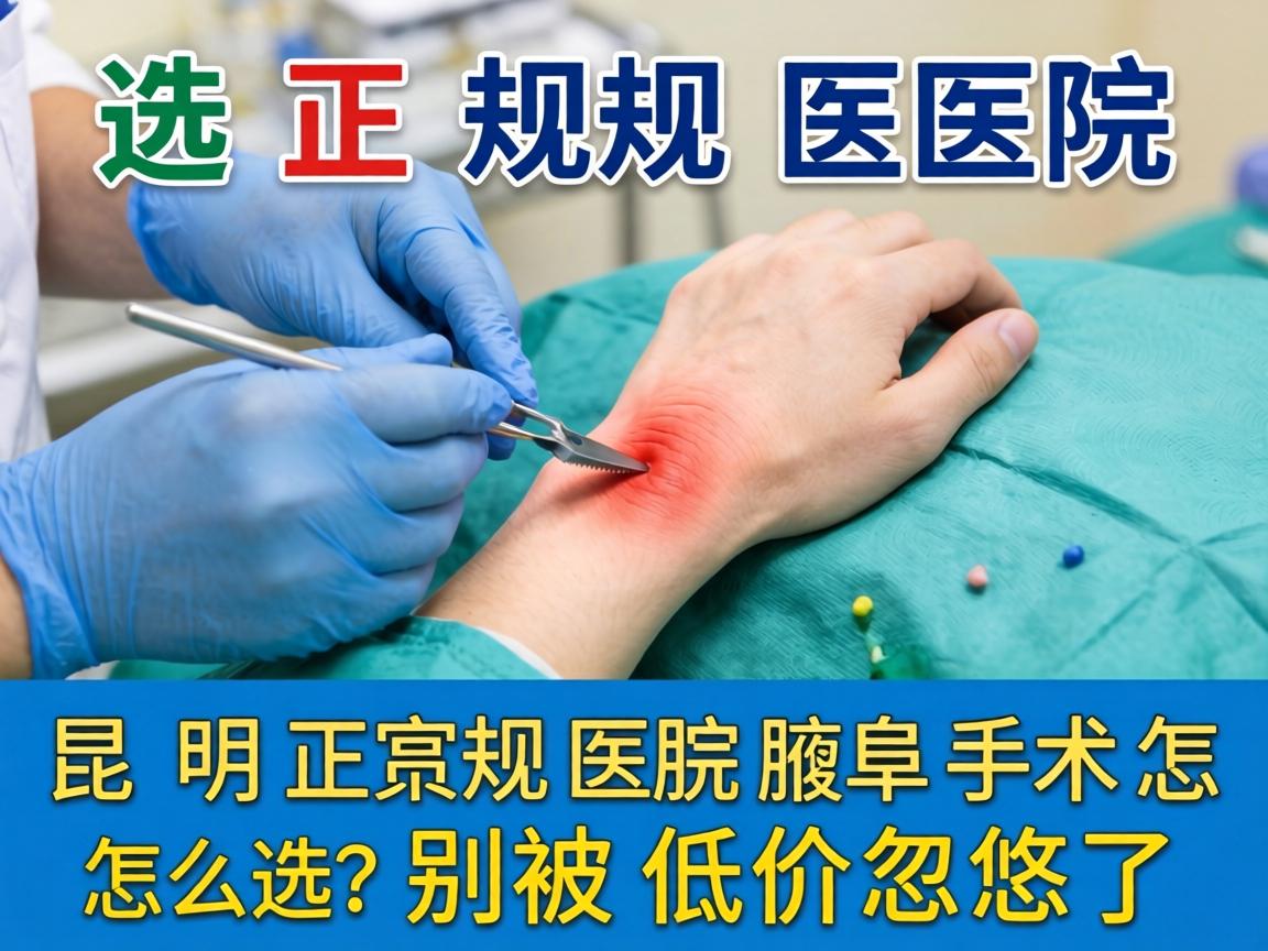 腋臭手术选正规医院，昆明正规医院腋臭手术怎么选？别被低价忽悠了