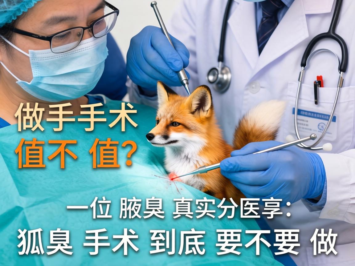 狐臭做手术值不值？一位腋臭医生的真实分享，狐臭手术到底要不要做