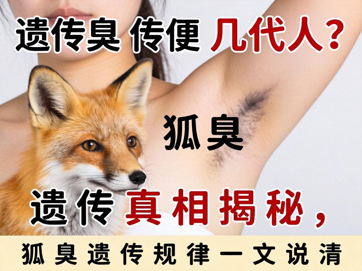 狐臭遗传几代人？狐臭遗传真相揭秘，狐臭遗传规律一文说清