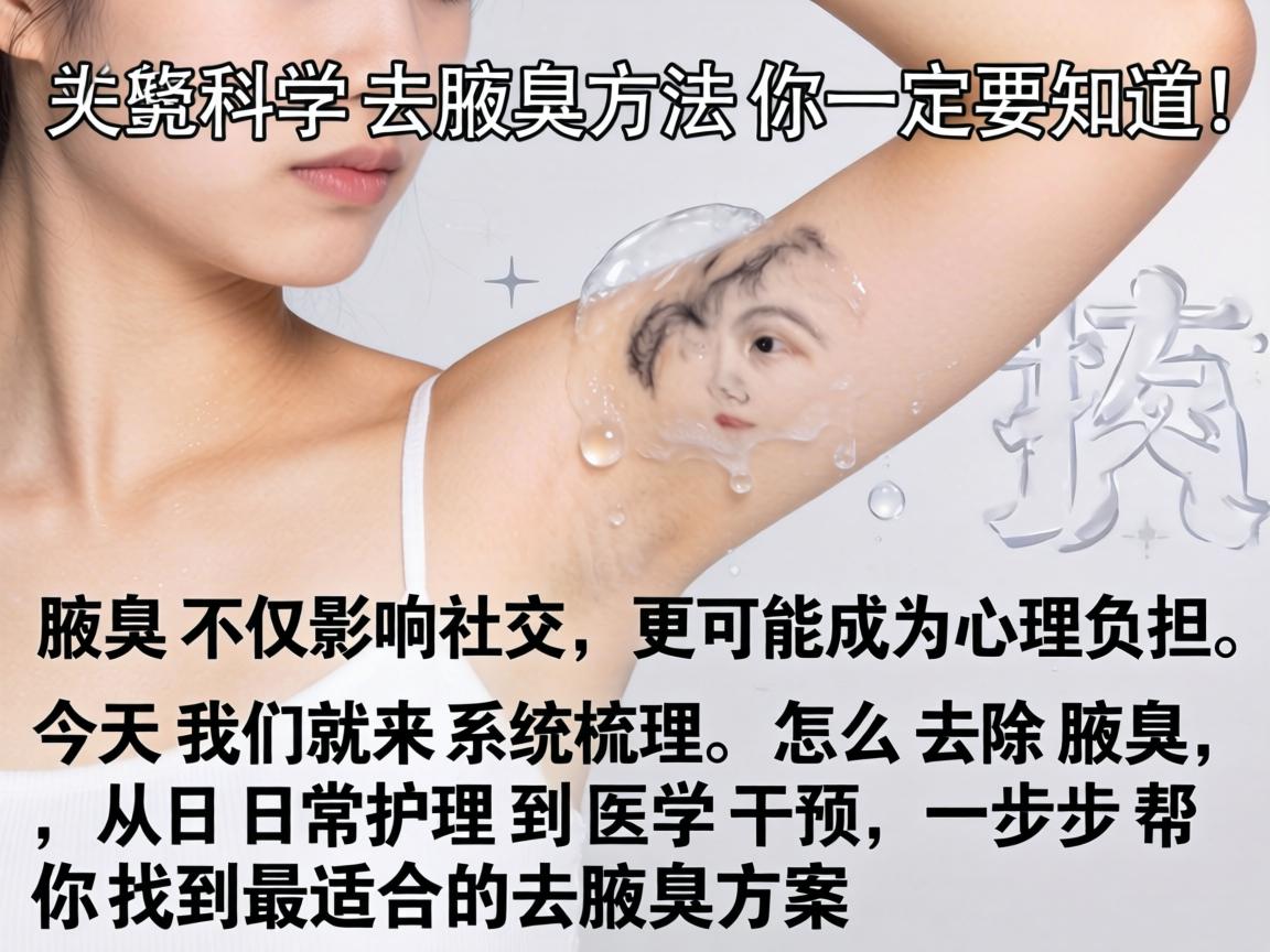 告别腋臭尴尬，这些科学去腋臭方法你一定要知道！腋臭不仅影响社交，更可能成为心理负担。今天我们就来系统梳理，怎么去除腋臭，从日常护理到医学干预，一步步帮你找到最适合的去腋臭方案