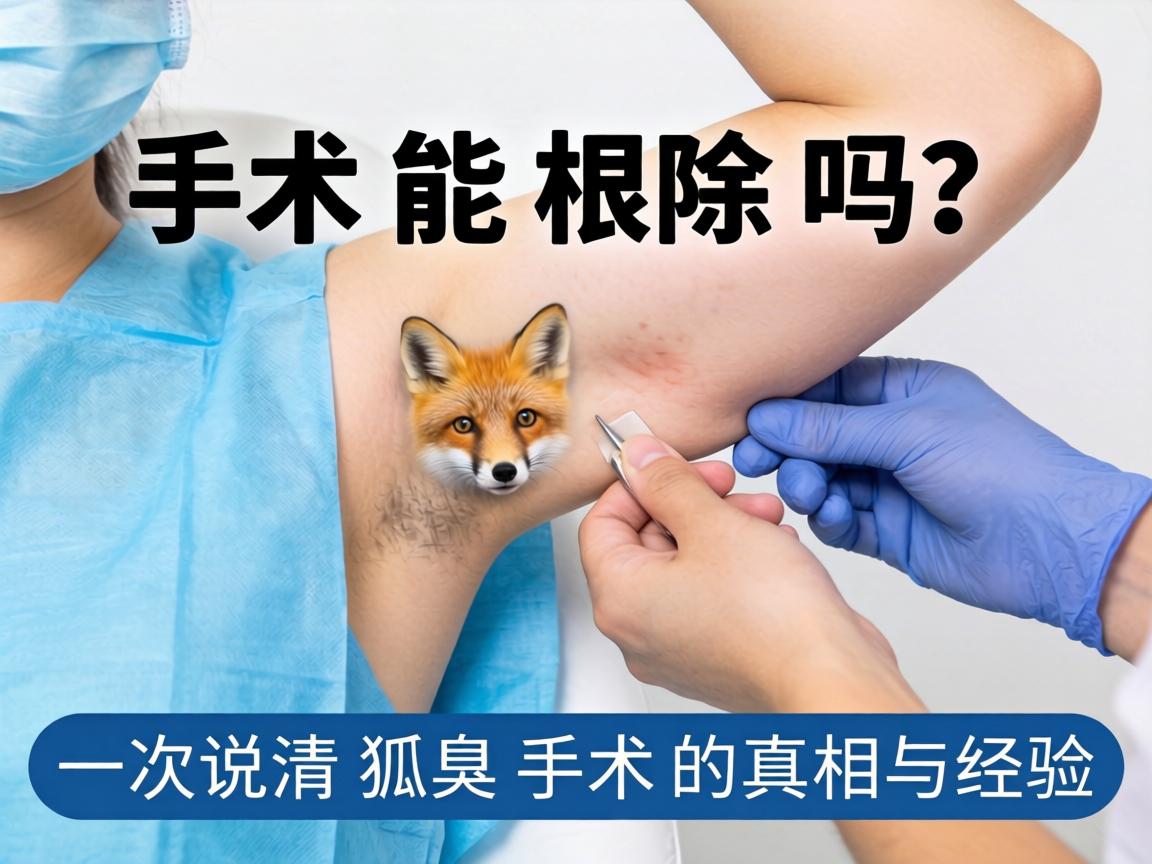 狐臭手术能根除吗？一次说清狐臭手术的真相与经验