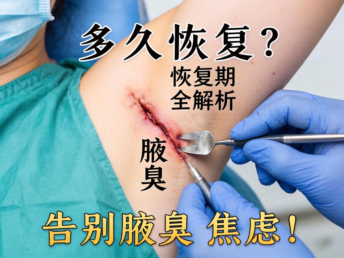 腋臭微创手术多久恢复？恢复期全解析，告别腋臭焦虑！
