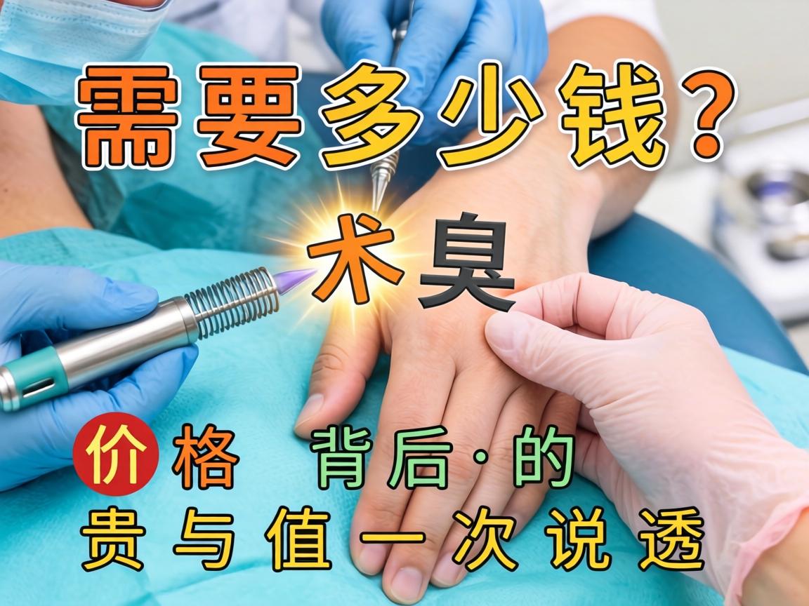 腋臭手术需要多少钱？价格背后的贵与值一次说透