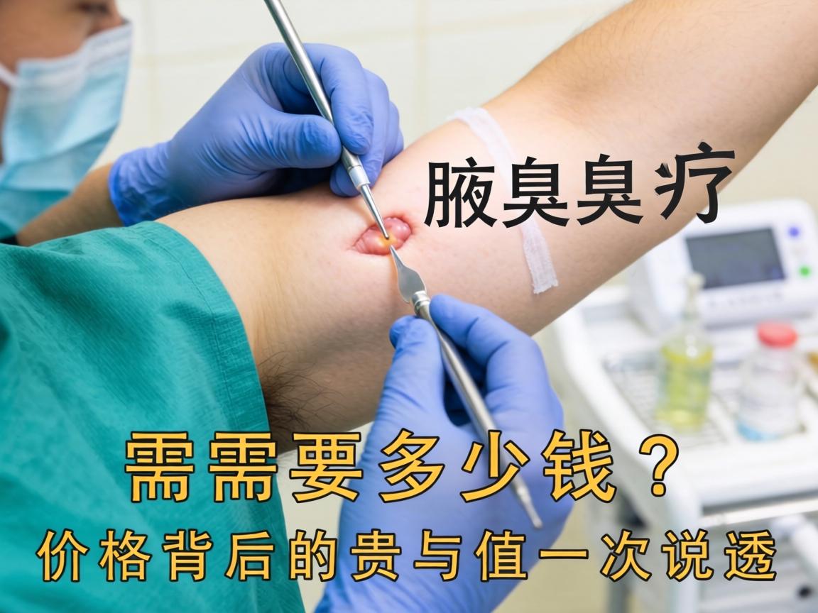 腋臭手术需要多少钱？价格背后的贵与值一次说透