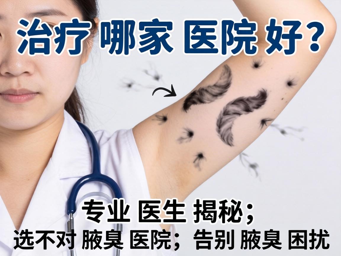 腋臭治疗哪家医院好？专业医生揭秘，选对腋臭医院，告别腋臭困扰