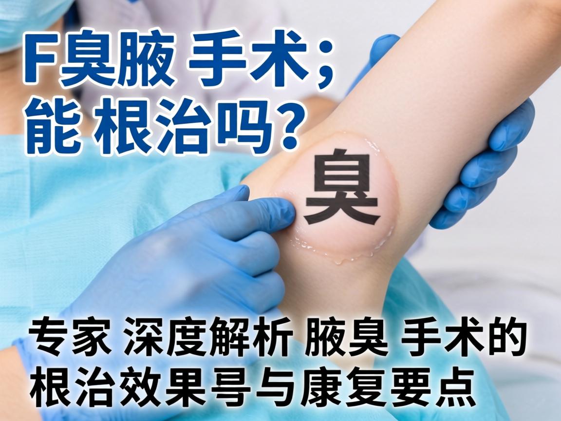 腋臭手术能根治吗？专家深度解析腋臭手术的根治效果与康复要点