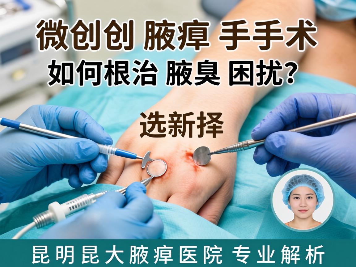 腋臭手术新选择,微创腋臭手术如何根治腋臭困扰?昆明昆大腋臭医院专业解析 腋臭手术新选择,微创腋臭手术如何根治腋臭困扰?昆明昆大腋臭医院专业解析