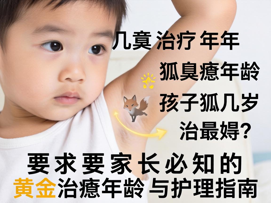 儿童狐臭治疗年龄，孩子狐臭几岁治最好？家长必知的黄金治疗年龄与护理指南