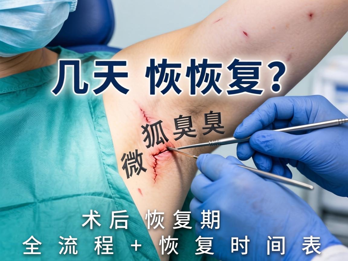 狐臭微创手术几天恢复？术后恢复期全流程+恢复时间表