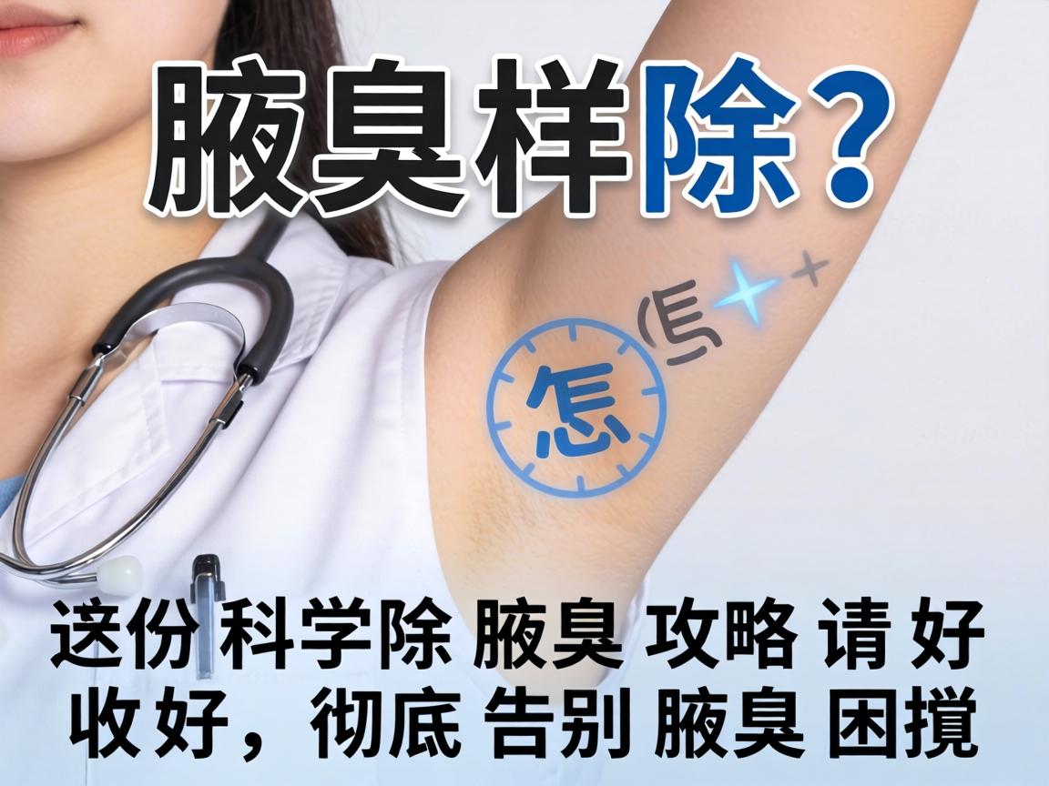 腋臭怎样除？这份科学除腋臭攻略请收好，彻底告别腋臭困扰