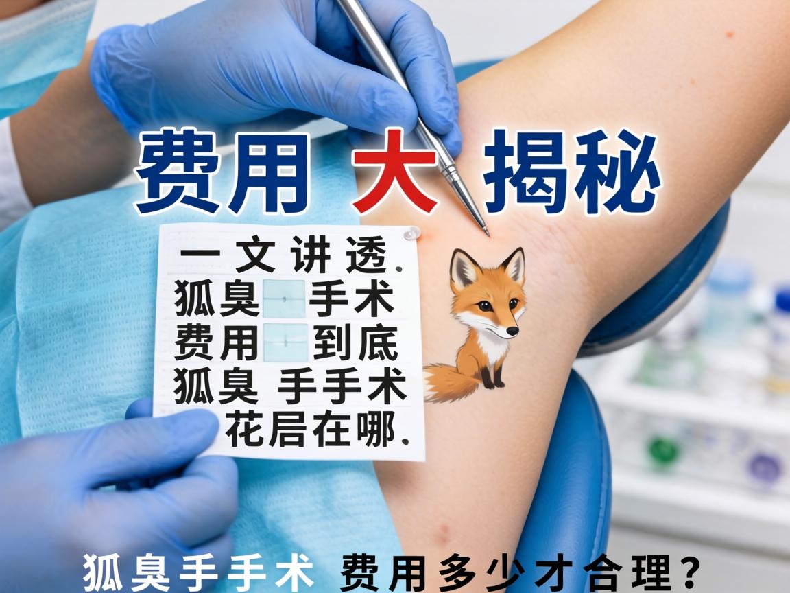 狐臭手术费用大揭秘，一文讲透狐臭手术费用到底花在哪，狐臭手术费用多少才合理？